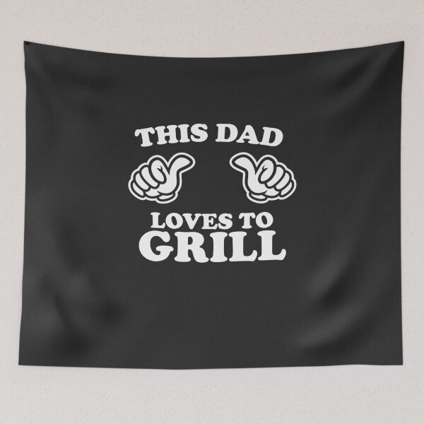 Item preview, This Dad Loves To Grill designed and sold by shitpostee.