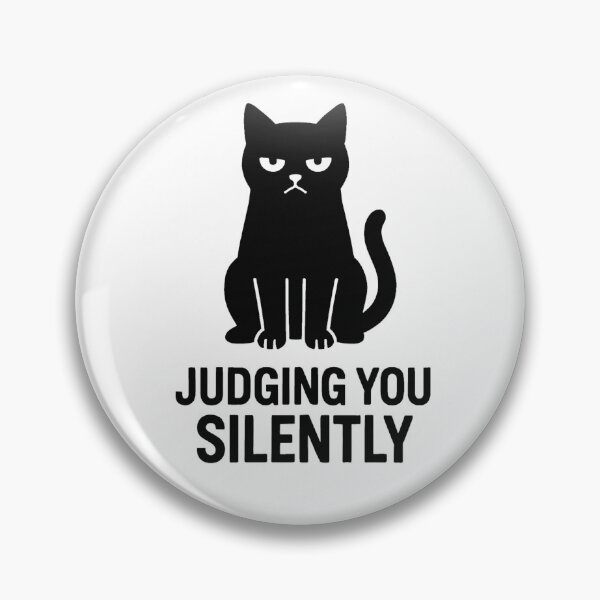 Item preview, JUDGING YOU SILENTLY designed and sold by TheWonkyEaselCo.
