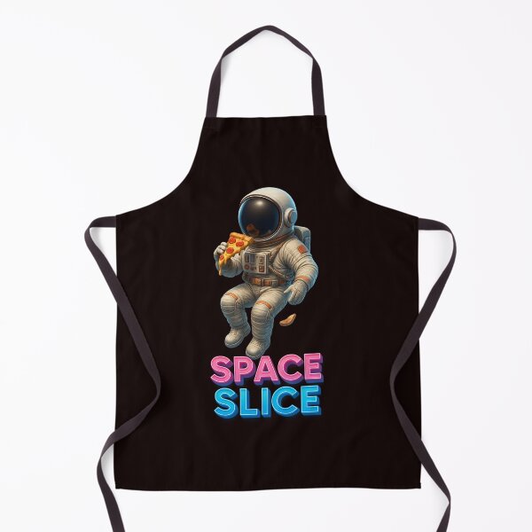 Item preview, Space Slice – 3D Astronaut Eating Pizza Design designed and sold by Tadeusz1.