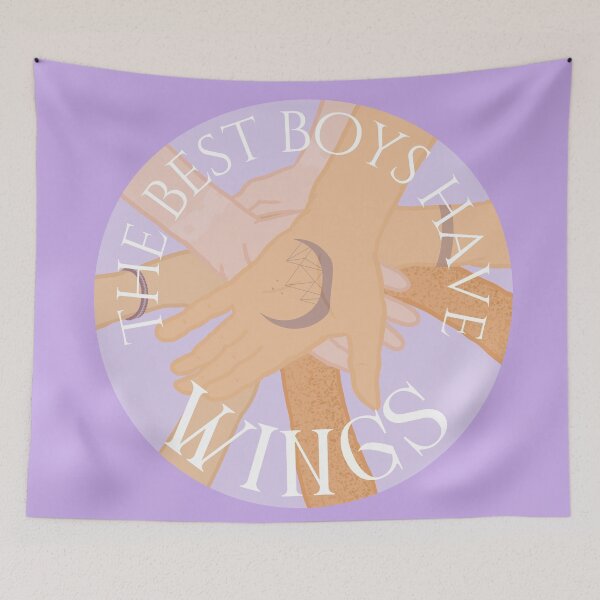 Item preview, The Best Boys Have Wings (Rowaelin, Feysand, Brunt, Nessian) designed and sold by Library-Of-Em.