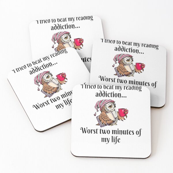Item preview, Book I Tried To Beat My Reading Worst Two Minutes Of My Life Owl designed and sold by palatablesold.