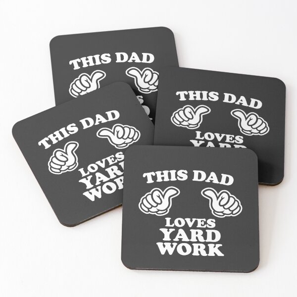 Item preview, This Dad Loves Yard Work designed and sold by shitpostee.