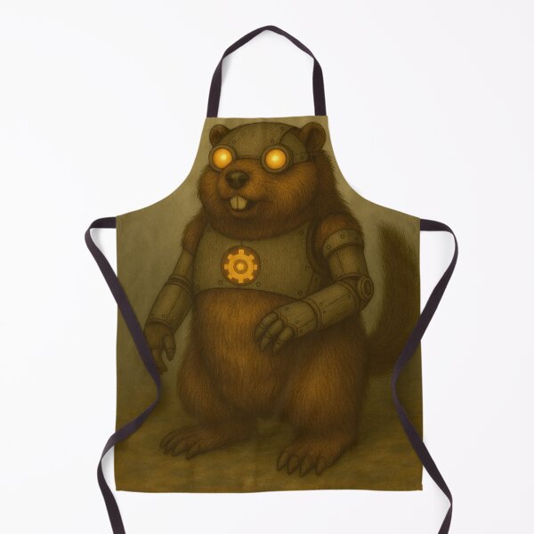 Item preview, Cyber Marmot Hybrid – Futuristic Robot Marmot Chimera designed and sold by AnotherMarmot.