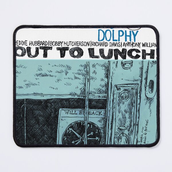 Item preview, Eric Dolphys Out To Lunch Album Cover Redrawn By Maximiliano Lopez Barrios designed and sold by ChiquarterCoaxu.