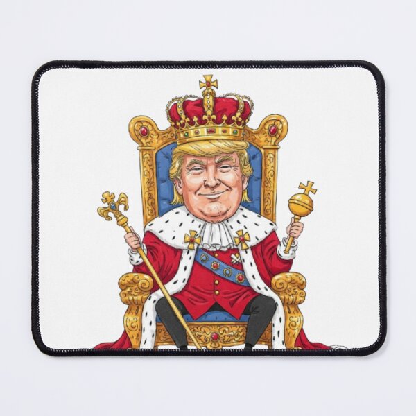 Item preview, Donald Trump Caricature His Majesty The King of the United States Collectible designed and sold by DibuHumor.