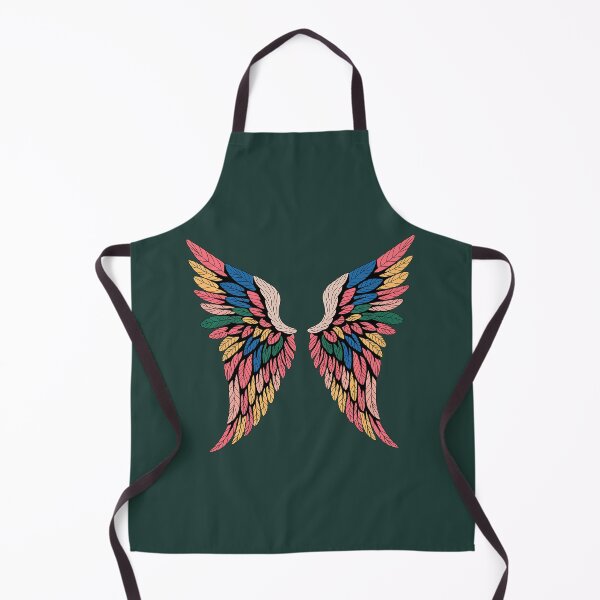 Item preview, Colorful Angel Wings Illustration designed and sold by BirdsnStuff.