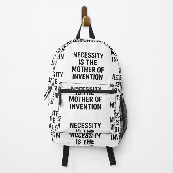 Item preview, Necessity Is the Mother of Invention designed and sold by TheWonkyEaselCo.