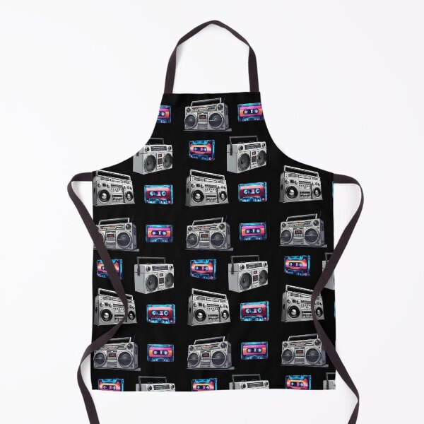 Item preview, Retro Boombox & Cassette Tape - 80s Vaporwave Music Aesthetic, Vintage Hip Hop Design designed and sold by WHITE FLAME PRINTS.