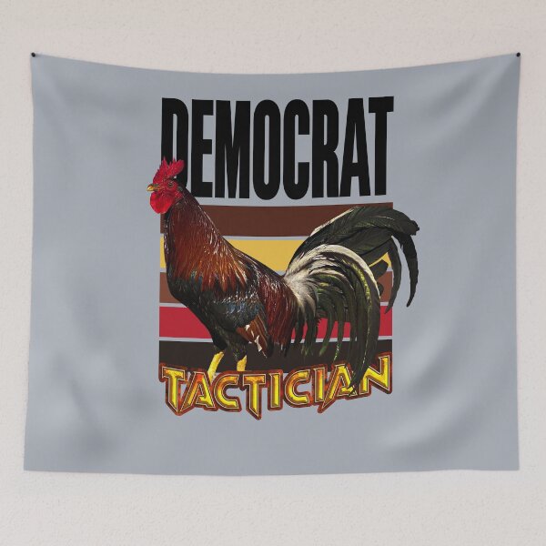 Item preview, Democrat Gamefowl Tactician  | Gamefowl Bloodline Art designed and sold by elizaldesigns.