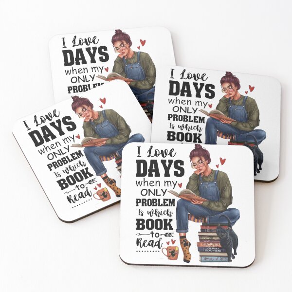 Item preview, Book shirt, I Love Days When My Only Problem Is Which Book To Read designed and sold by palatablesold.