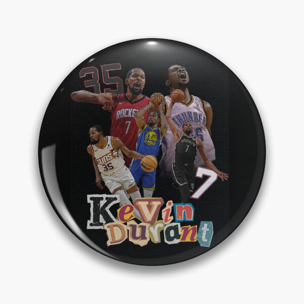 Item preview, KD Through the Years: Kevin Durant NBA Jersey Collage designed and sold by Quadghouls.