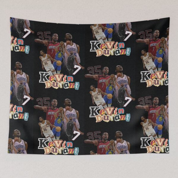 Item preview, KD Through the Years: Kevin Durant NBA Jersey Collage designed and sold by Quadghouls.
