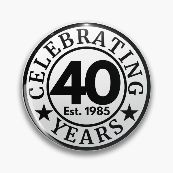 Item preview, Celebrating 40 Years 1985 | 40th Birthday & Anniversary Gift designed and sold by highflycrafts.