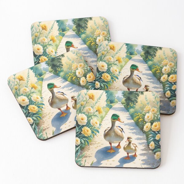Item preview, Garden Path Ducklings – Cottagecore Stroll designed and sold by Deezyned.