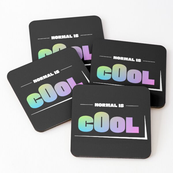 Item preview, Normal Is Cool designed and sold by TheFineShirt.