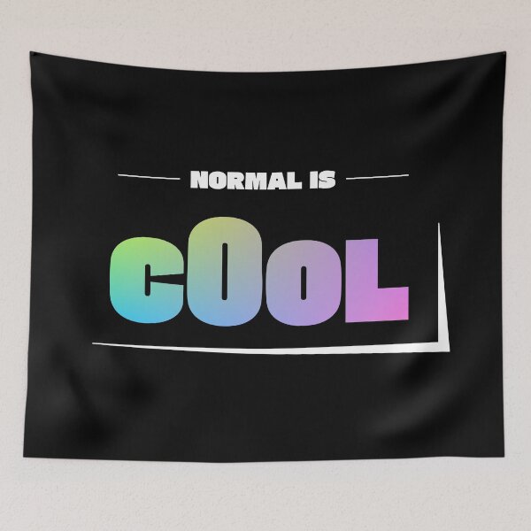Item preview, Normal Is Cool designed and sold by TheFineShirt.