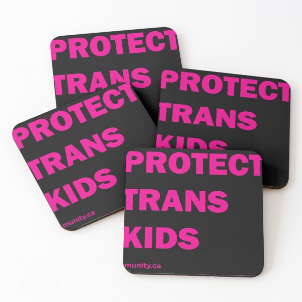Item preview, Protect Trans Kids In Pink Large Print designed and sold by SashaEllis55.