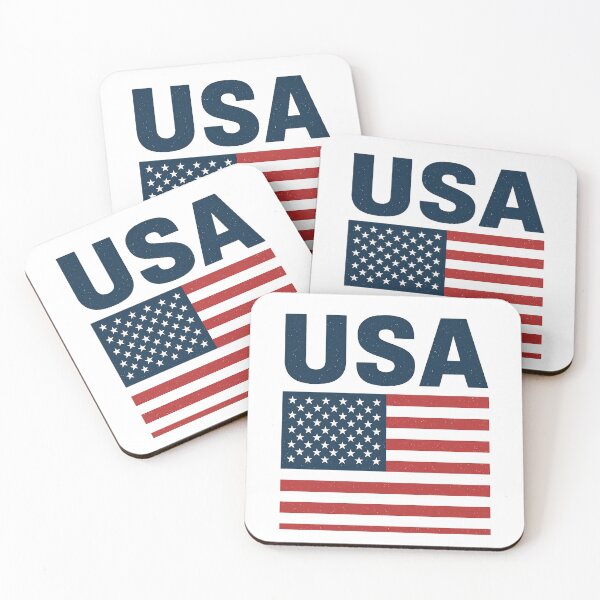 Item preview, USA Flag Typography Design designed and sold by skycharts.