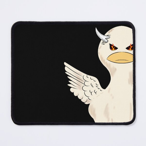 Item preview, Angry Demon Duck – Funny Devil Duck with Fire Eyes Cartoon Art designed and sold by Am-004.