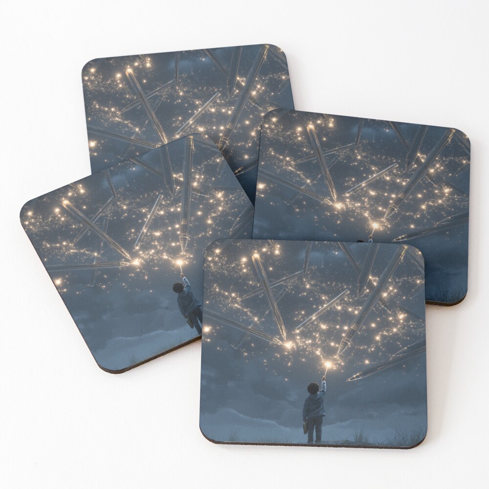 Item preview, Coasters (Set of 4) designed and sold by RoonPalette.