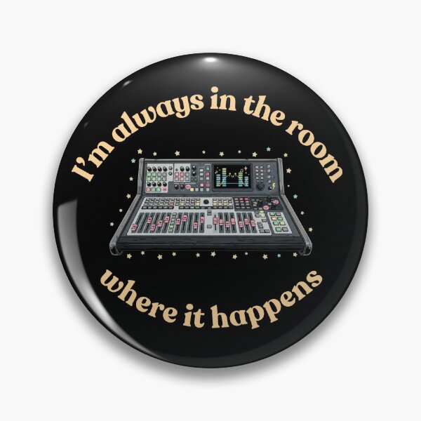 Item preview, I’m Always in the Room Where It Happens – Lighting Desk - Lighting designer  designed and sold by Shop The Show.