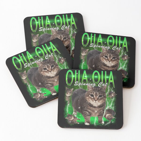 Item preview, Spinning Cat Oiia Oiia Electric Funny Meme Cat designed and sold by BradElam.