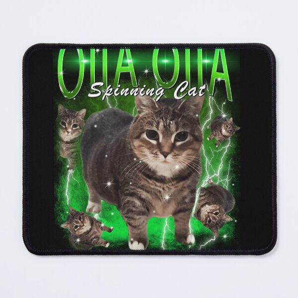 Item preview, Spinning Cat Oiia Oiia Electric Funny Meme Cat designed and sold by BradElam.