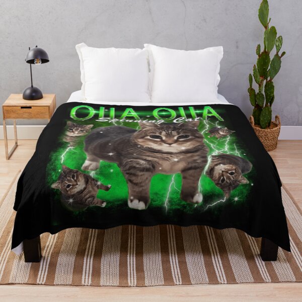 Item preview, Spinning Cat Oiia Oiia Electric Funny Meme Cat designed and sold by BradElam.