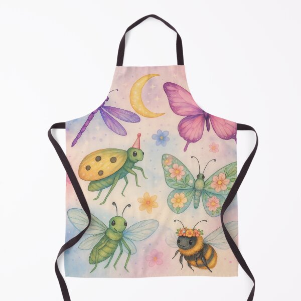 Item preview, Whimsical Garden Insects – Butterfly, Bee, Ladybug, and Dragonfly designed and sold by Zee's Whimsical Wonders.