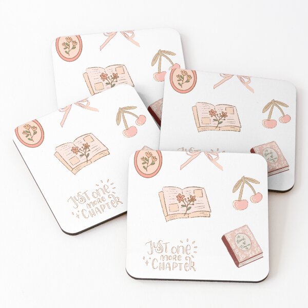 Item preview, Hygge Flower books cottagecore coquette bow set designed and sold by LittleArij.