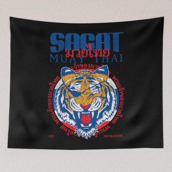 Item preview, Sagat God Of Muay Thai Gym Tiger designed and sold by zeenjuragac.