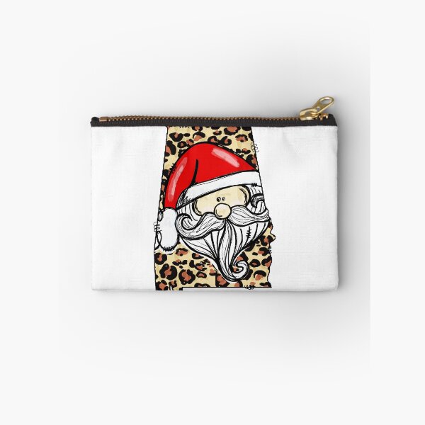 Item preview, Christmas Santa With Alabama Leopard Map designed and sold by palatablesold.