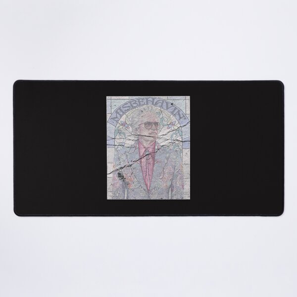 Item preview, Misbehavin' Eccentric Stained Glass Preacher Portrait designed and sold by SylviaBarboni.
