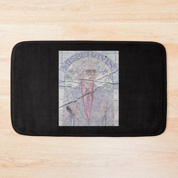 Item preview, Misbehavin' Eccentric Stained Glass Preacher Portrait designed and sold by SylviaBarboni.