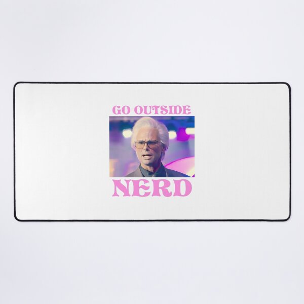 Item preview, Go Outside Nerd Quote - Sage Advice from the Silver-Haired Elder designed and sold by SylviaBarboni.