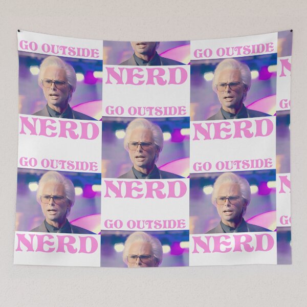 Item preview, Go Outside Nerd Quote - Sage Advice from the Silver-Haired Elder designed and sold by SylviaBarboni.