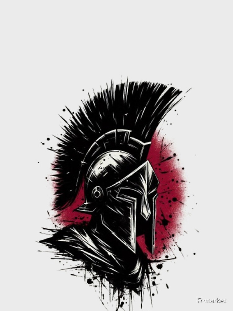 Thumbnail 4 of 4, iPhone Case, Fearless Spartan Rage designed and sold by R-market.