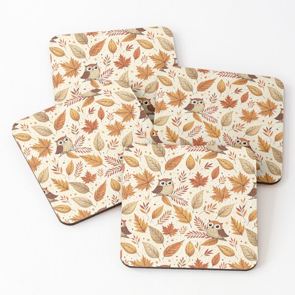 Item preview, A cutesy seamless pattern for fall designed and sold by Merrylands Artshop.
