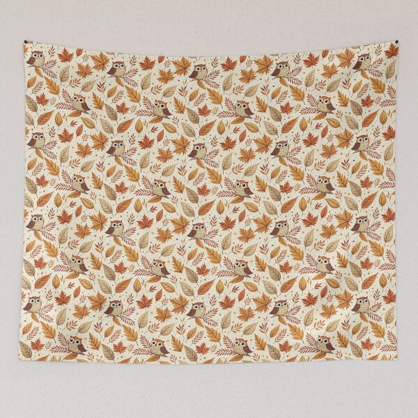 Item preview, A cutesy seamless pattern for fall designed and sold by Merrylands Artshop.