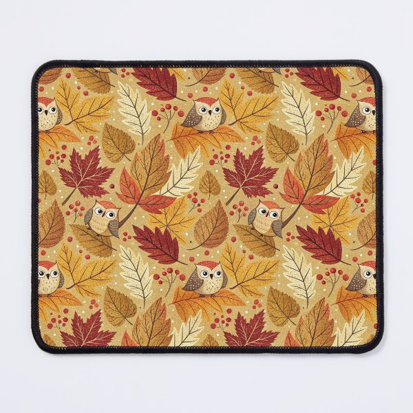 Item preview, A cutesy seamless pattern for autumn designed and sold by Merrylands Artshop.