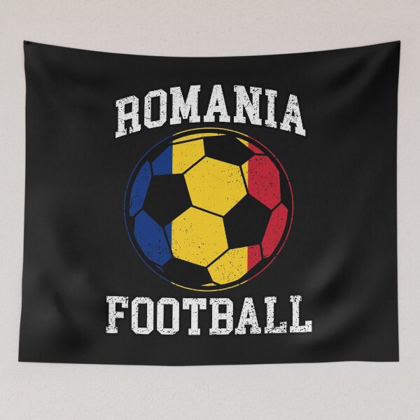Item preview, SOCCER BALL - ROMANIA | Soccer Fans and Teams for Men and Women t-shirt designed and sold by wallsandpatts.