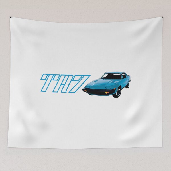 Item preview, Triumph Tr7 - French Blue With Logo designed and sold by Bethowe.