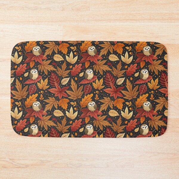 Item preview, A cute and cozy seamless pattern for autumn designed and sold by Merrylands Artshop.