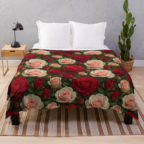 Item preview, Red & Pink Roses Pattern designed and sold by Akim Vizion.
