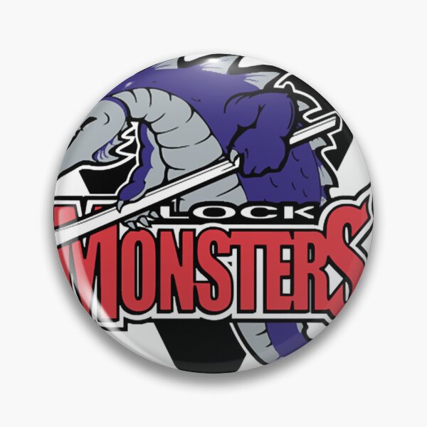 Item preview, Lock Monsters Hockey Defunct Team Logo designed and sold by Bethowe.