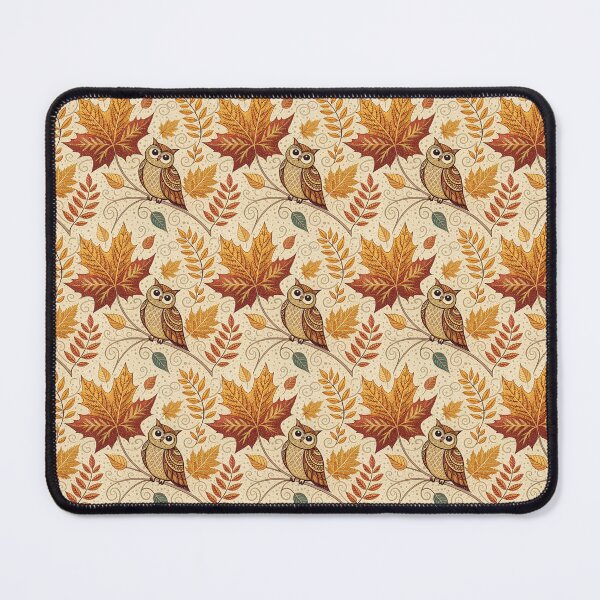 Item preview, A cute and cozy seamless pattern for autumn designed and sold by Merrylands Artshop.