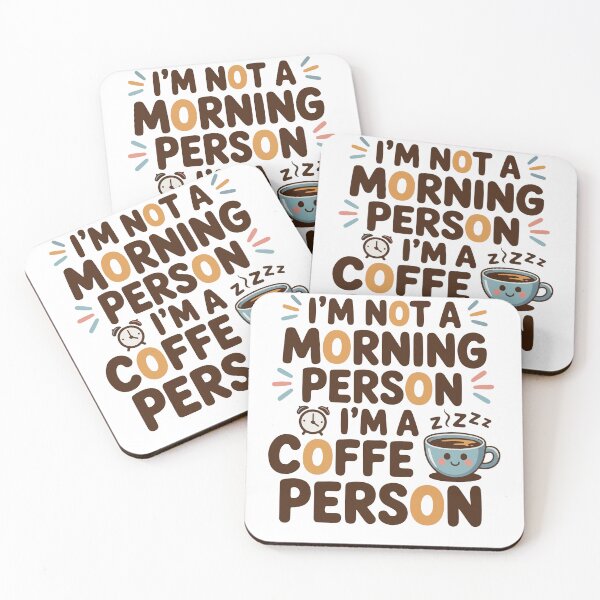 Item preview, I’m Not a Morning Person. I’m a Coffee Person designed and sold by OB-Store.