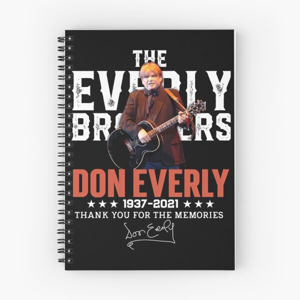 Item preview, R.IP D.on Everly Thank you for the memories Everly Brothers Music Singer   designed and sold by Connorwoo.