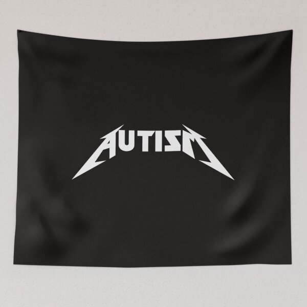 Item preview, Autism Metallica Parody Funny Autism Neurodivergent designed and sold by EriBoon6.