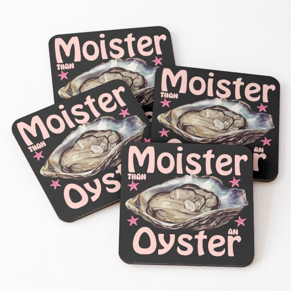 Item preview, Moister Than an Oyster Funny Oyster Illustration designed and sold by Azrou shop.